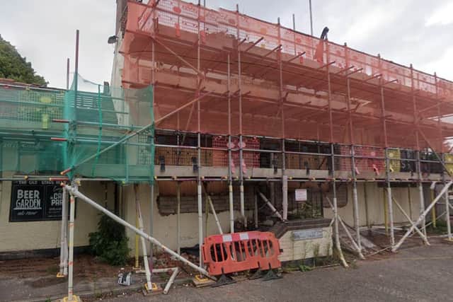 Planners are considering an application to open a play area at the Old Stag's Head in Penn