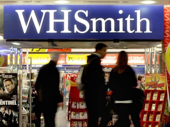 A general view of a WH Smith store