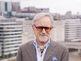 Steven Spielberg at a photocall in London