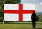The England flag sports banner is available from Wowcher from £3.99