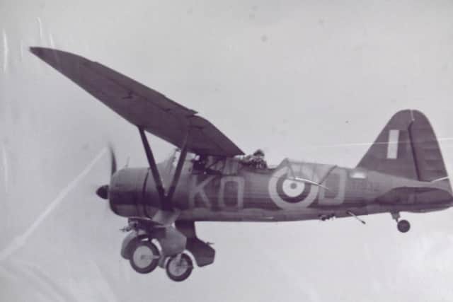 Lysander aircraft where Colin started his service.