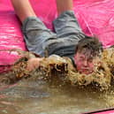 Race For Life Pretty Muddy event at Sandwell Valley Park.