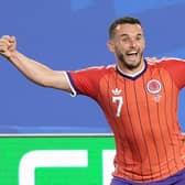 Scotland’s John McGinn at Boston Stadium