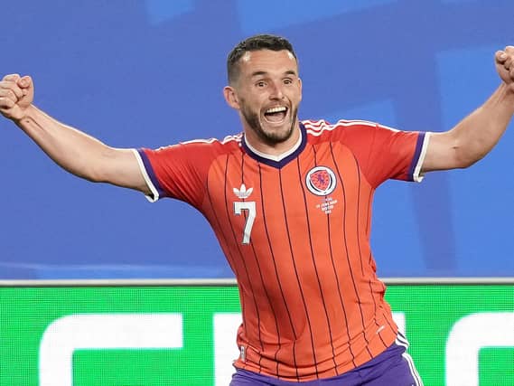 Scotland’s John McGinn at Boston Stadium