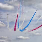 RAF Cosford Air Show 2026.
The Red Arrows.