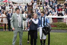 Henry Dwyer (left) will be relying on Asfoora once again at Ascot