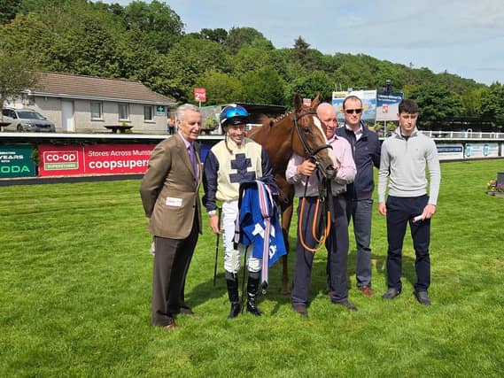 Jim Bolger (left) with Sparan Nua
