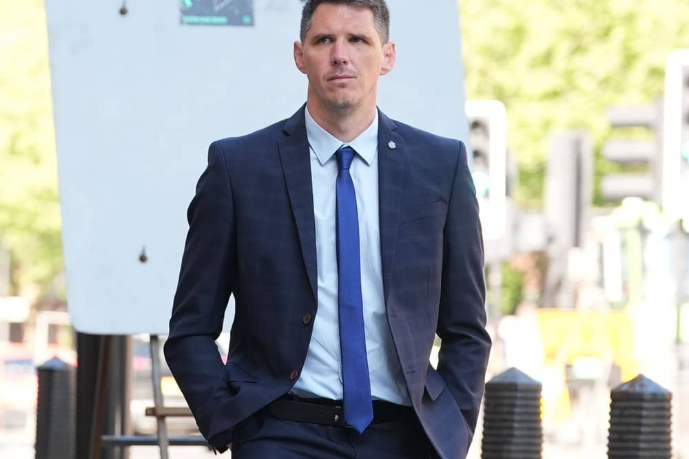 Former Cambridgeshire Police sergeant Paul Street at Westminster Magistrates’ Court,