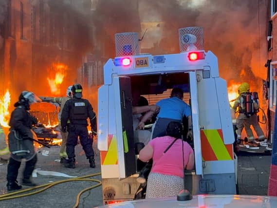 Lendrick Street fire