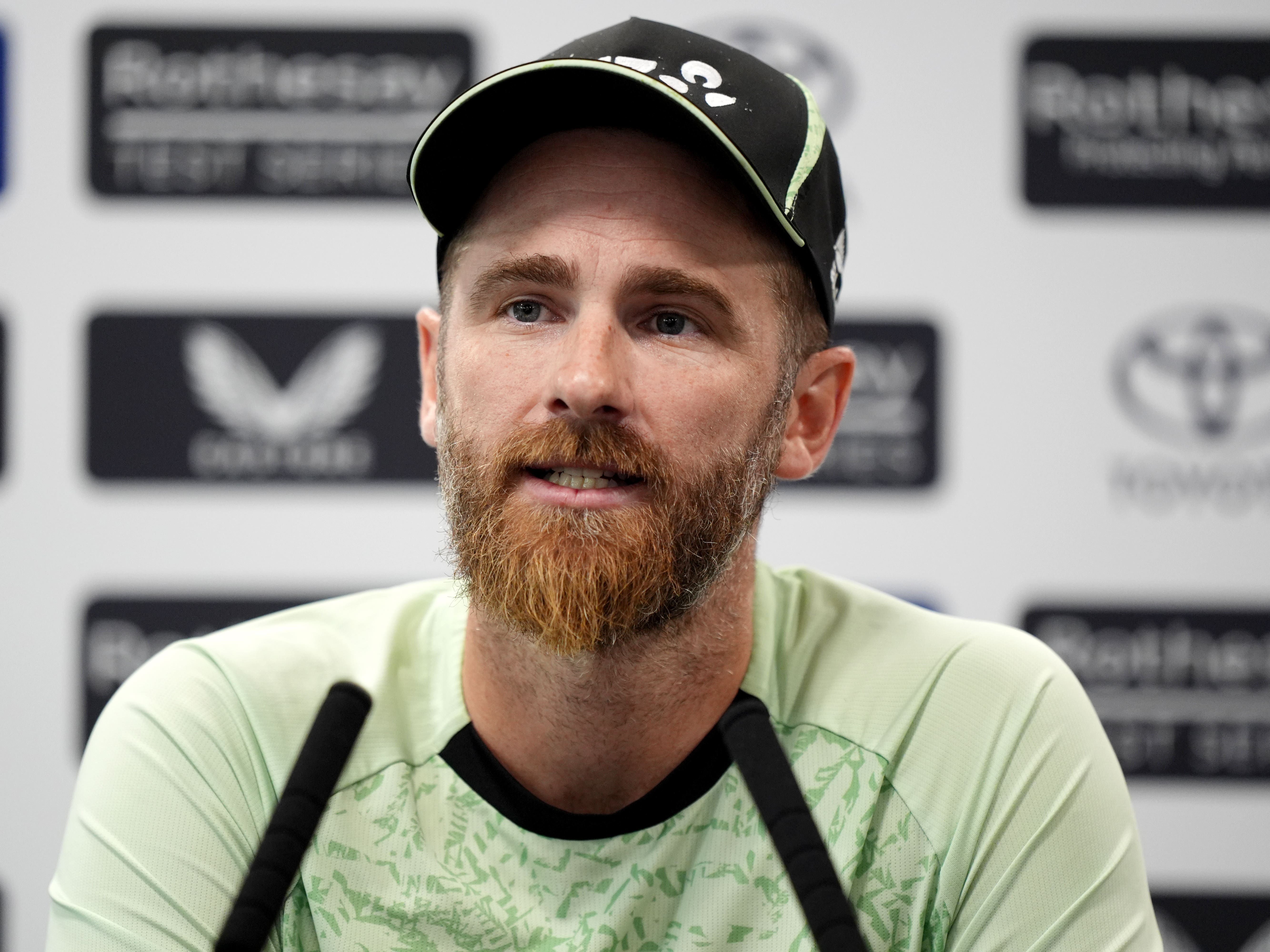 New Zealand’s Kane Williamson during a press conference