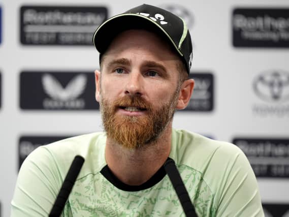 New Zealand’s Kane Williamson during a press conference