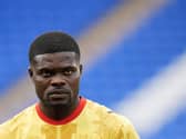 Ghana’s Thomas Partey in action