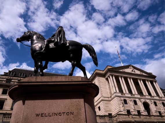 A view of the Bank of England