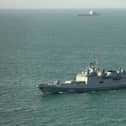 Russian navy ship Admiral Grigorovich