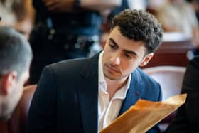 Luigi Mangione in court