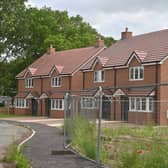 Stoke Heath (Market Drayton) and residents speak after finding out a large number of migrants are being re-homed on there estate.  New build housing on the estate.