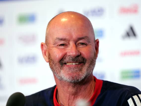 Scotland manager Steve Clarke