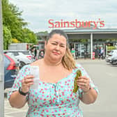 Sherwood Food Volunteer Monica Serro was handed a £150 fixed penalty