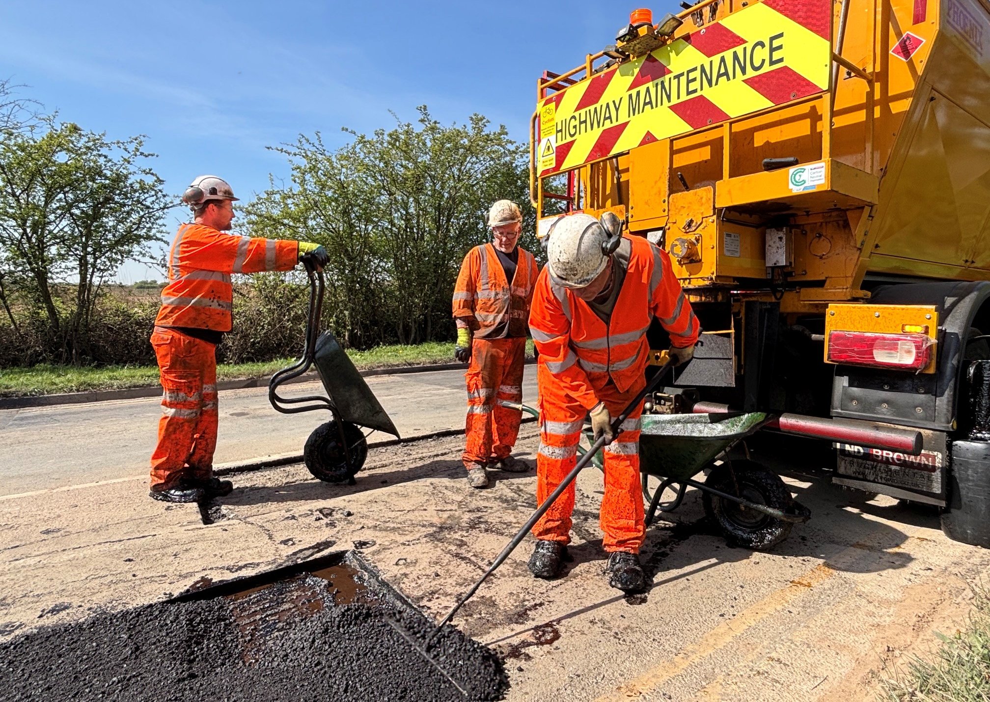 Extra highways crews in place to tackle defects on Staffordshire roads