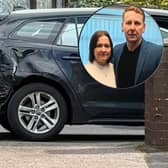 Claire was left shaken after being forced to endure a high-speed chase in Brownhills
