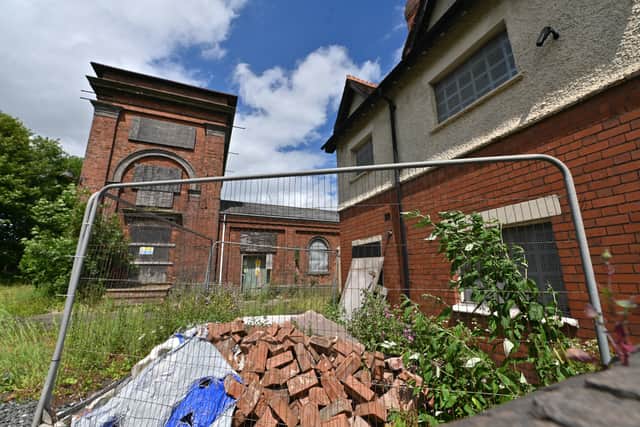 Mark Cooper is concerned about the state of Goldthorn Hill pumping station