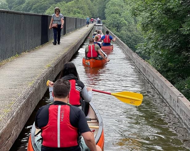 Small Group Pontcysyllte Aqueduct Canoe Trip