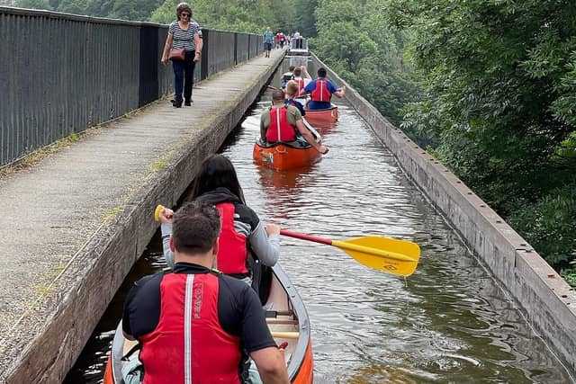 Small Group Pontcysyllte Aqueduct Canoe Trip