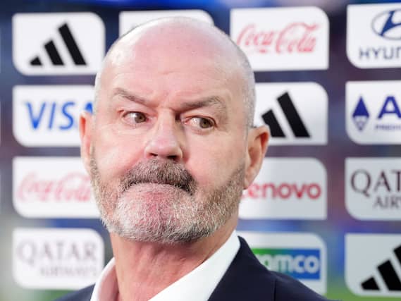 Scotland boss Steve Clarke at Boston Stadium