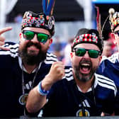 Tartan Army fans in Boston