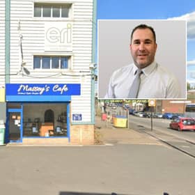 Ritchie Massey opened Massey's Cafe in Oldbury in 2024