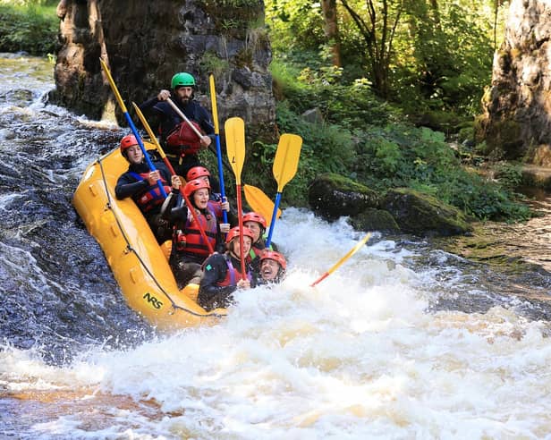 Whitewater Rafting Activity, Bala,Wales