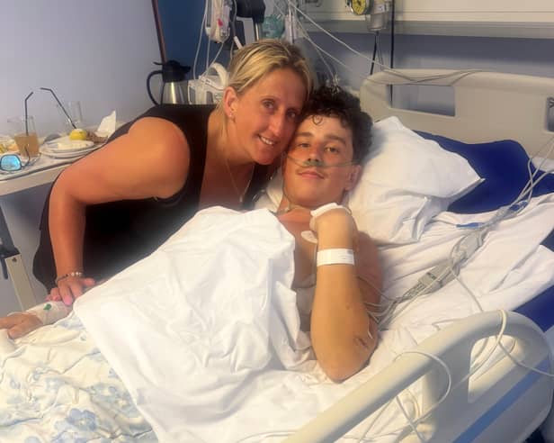 A British teenager is fighting for his life in hospital after suffering multiple serious injuries in a quad bike crash during a £50 riding experience in Greece.
