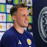 Scotland’s Lawrence Shankland at Atrium Health Training Ground – Monday June 22nd