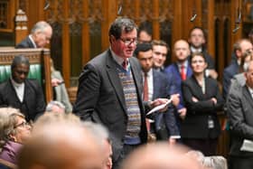 Angus MacDonald speaks during Prime Minister's Questions