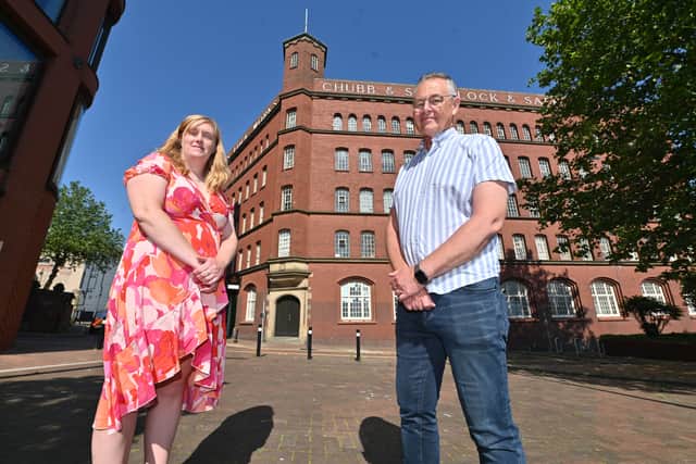 Ian Hodgkinson and Sarah Warnes of Midlands Industrial Association