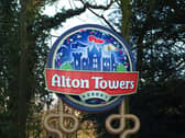 Alton Towers sign
