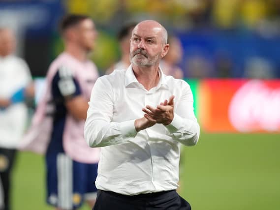 Scotland head coach Steve Clarke at Miami Stadium