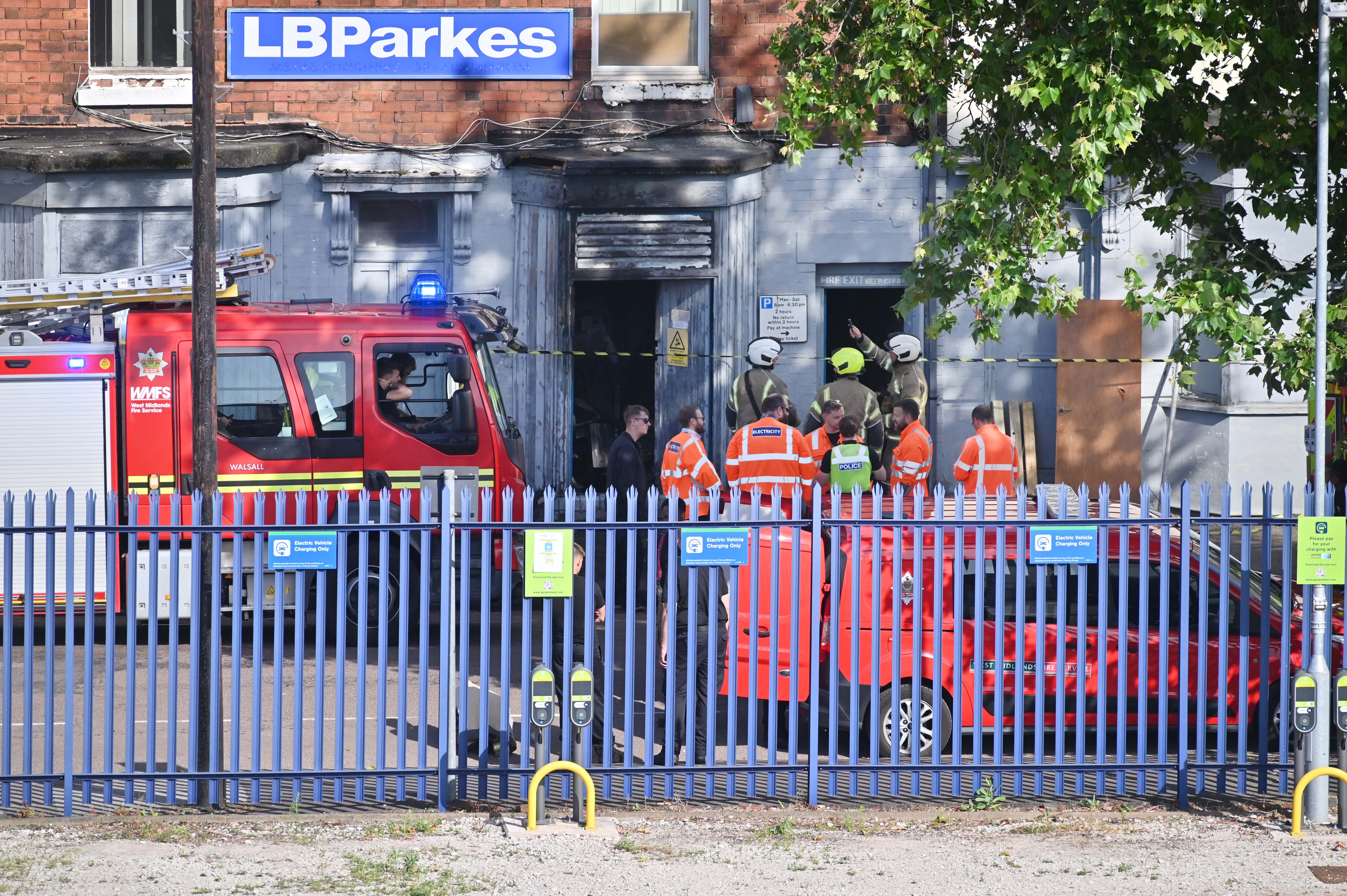 Police issue update on Walsall blaze that left two in hospital with ...