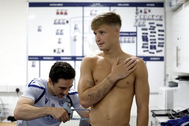 Jimmy-Jay Morgan has been in excellent form during pre-season so far and goes to former loan club Peterborough on Saturday. (Photo by Adam Fradgley/West Bromwich Albion FC via Getty Images)