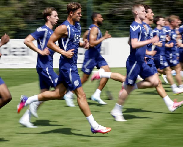 Cole Deeming during Baggies pre-season training.  (Photo by Adam Fradgley/West Bromwich Albion FC via Getty Images)
