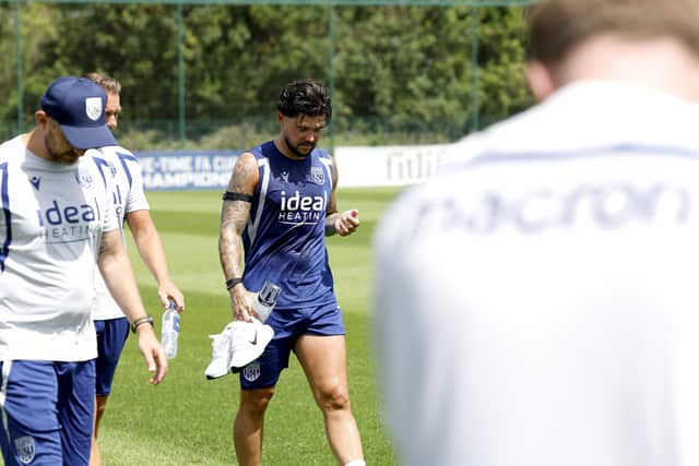 Alex Mowatt caught the eye for Albion.  (Photo by Adam Fradgley/West Bromwich Albion FC via Getty Images)