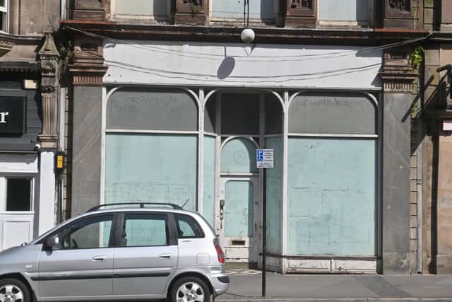 Some of the empty buildings in Walsall town centre.