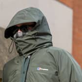 Co-defendant Jonathan Kirk arriving at Minshull Street Magistrates’ Court, Manchester