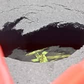 The Brownhills sinkhole means the High Street is very quiet