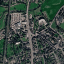 Satellite image of Stone Cross, Penkridge