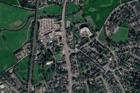 Satellite image of Stone Cross, Penkridge