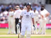 Ben Stokes looking dejected