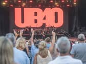Ali Campbell brought the hits to the stage at Cannock Chase Forest