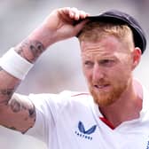 Ben Stokes during day three of the Third Test against New Zealand at Trent Bridge
