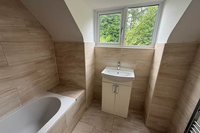The bathroom